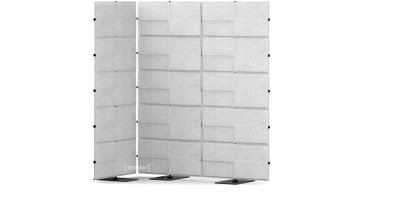 USM Privacy Panels Acoustic Corner, 1,50 m (2 elements), 1,79 m (5 elements), 0,75 m (1 element), Light grey