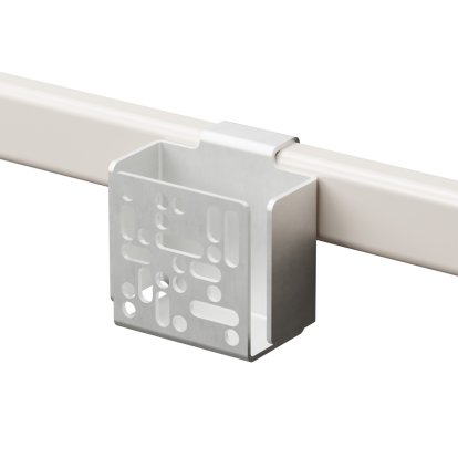 Remote Box Mount, Cloudy silver