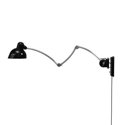 Kaiser Idell 6559-W Wall Lamp, Black / chrome