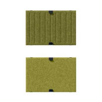 USM Soft Panel Duo for USM Haller Shelves, 50 cm x 35 cm, Green / Light green