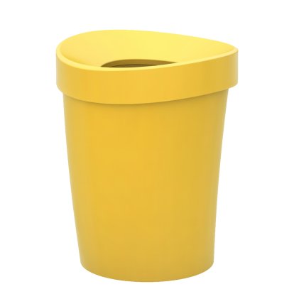 Happy Bin, L (H 37,5 x Ø 30 cm), Yellow