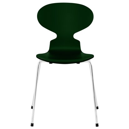 Ant Chair 3101, Lacquer, Evergreen, Chrome