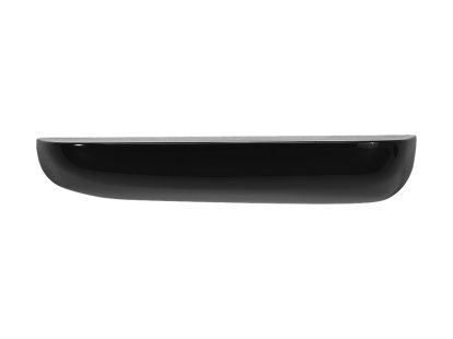 Corniches Wall Shelf, Big (H 8,6 x B 45,5 x T 21,9 cm), Black