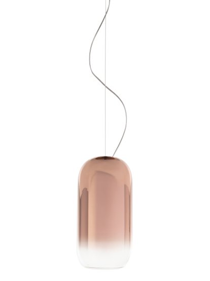 Gople Mini Pendant Lamp, Black/copper