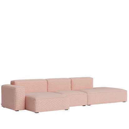 Mags Soft Sofa Combination 4, Left armrest, Tartaglia 861 - red/white