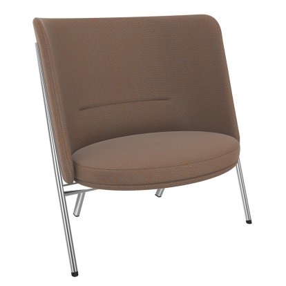D70 Lounge Chair, Fabric Arco - jade, Chrom