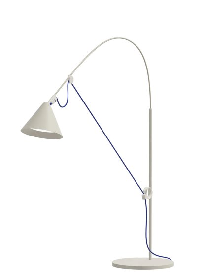 Ayno Table Lamp, Silk grey, Ultramarine, 3000 K