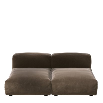 Vetsak Sofa Set 1, M, Suave - Espresso, Without cushion