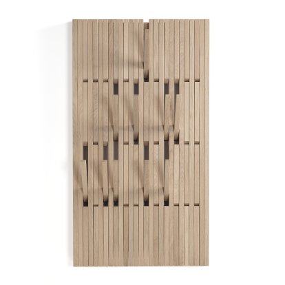 Piano Coat Rack, H 147 x W 81 cm, Oak natural oiled