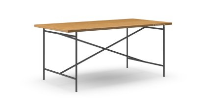 Eiermann 2 Dining Table, Oak natural, 160 x 83 cm, Black