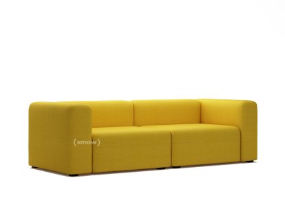 Mags Sofa, 2,5 seater (W 228), Steelcut Trio - yellow