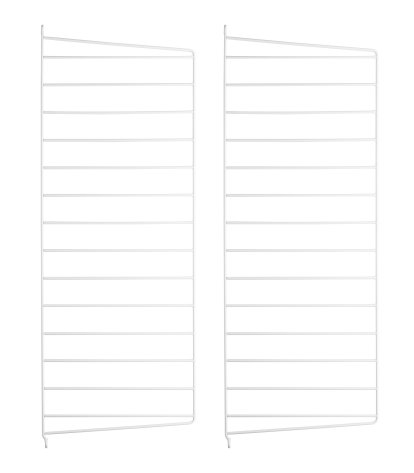 String System Wall Panel, Set of 2, 75 x 30 cm, White