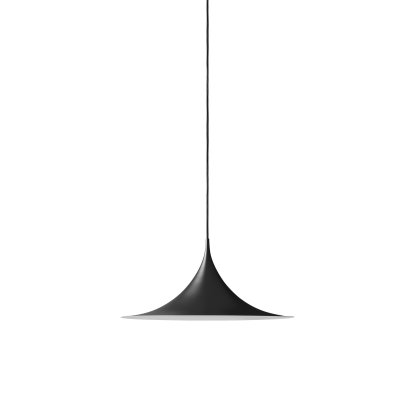 Semi Pendant Light, Ø 30 cm, Black, matt