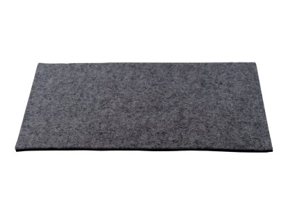 Seat Pad for Ulmer Hocker, With upholstery, Anthracite melange