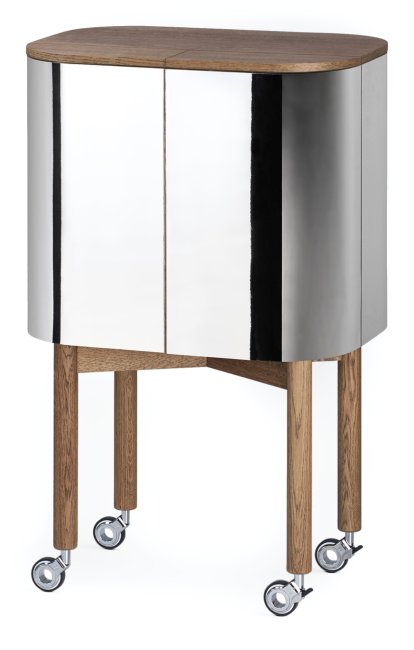 Loud Bar Trolley, Mirrored