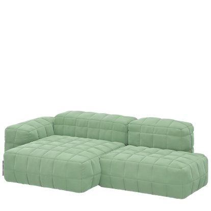Henn Sofa Design 2, Left armrest, Asator - Pistachio 0834