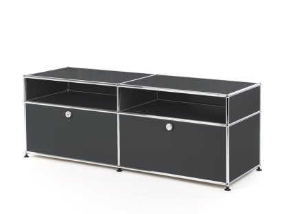 USM Haller TV Sideboard, Anthracite RAL 7016