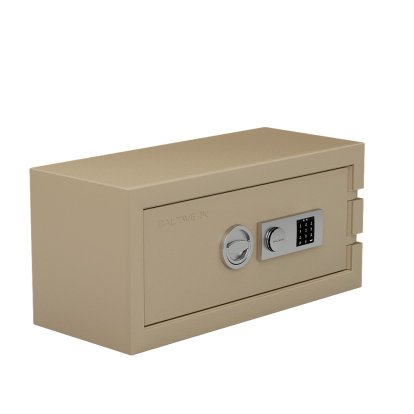 Balzsafe CONNECT Safe for USM Haller Shelves, 75 cm x 35 cm x 35 cm, Beige RAL 1019, Electronic combination lock with master key