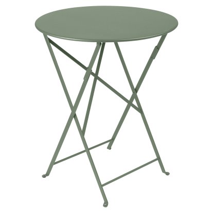 Bistro Folding Table round, H 74 x Ø 60 cm, Cactus