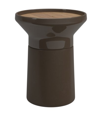 Coso Side Table, Ø 40 x H 48,5 cm, Earth