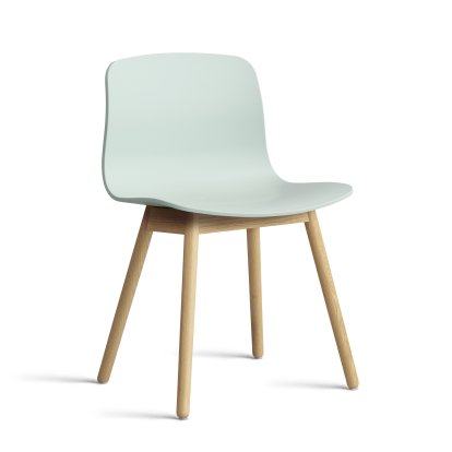 About A Chair AAC 12, Dusty mint 2.0, Lacquered oak