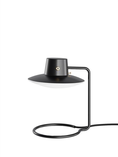 AJ Oxford Table Lamp, H 28 cm, Black/opal