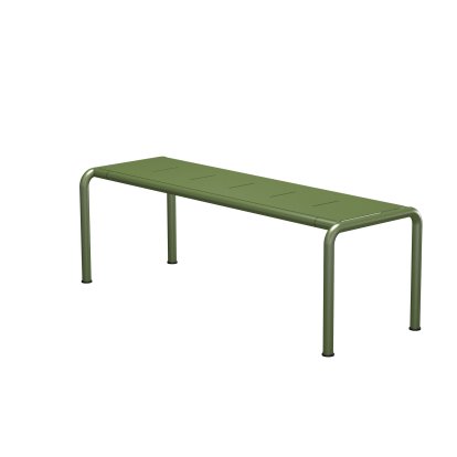 Avanti Bench, 48 x 129,5 cm, Olive green, Aluminium