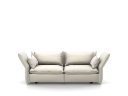 Mariposa Sofa, 2,5-Seater (H80,5 x W171 x D101,5 cm), Credo crème