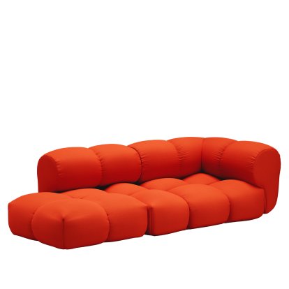 Sander Sofa Design 5, Right armrest, Vidar 4 - Pure orange 0542