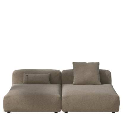 Vetsak Sofa Set 1, L, Loop loop - Taupe, With cushions