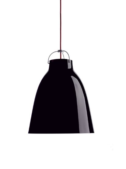Caravaggio Pendant Lamp, P3 (Ø 40 cm), Black