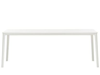 Plate Dining Table, 200 x 90 cm, MDF white, White