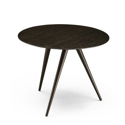 Turn, High (H 43 x Ø 55 cm), Ash black, Ash black