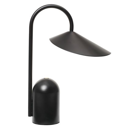 Arum Portable Lamp, Black