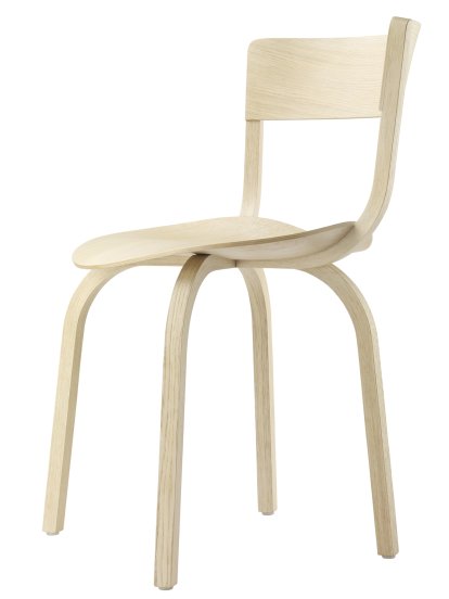 404 / 404 F, Without armrests, Lightened oak
