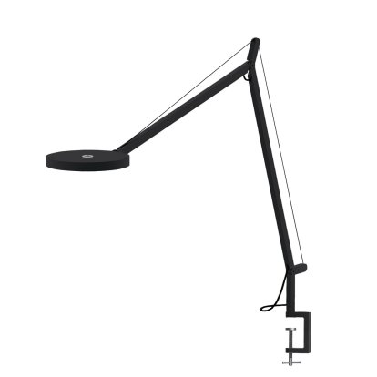 Demetra LED Table Lamp, Black, Table clamp