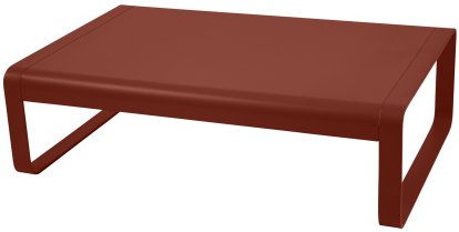 Bellevie Low Table, Red ochre