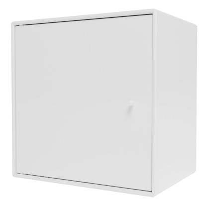 Montana Mini Shelf, Module with door, New White