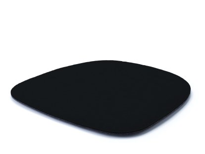 Seat Pad for 214, With upholstery, Black