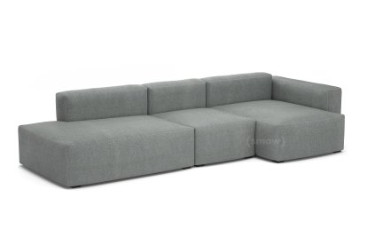 Mags Soft Sofa Combination 4, Right armrest, Hallingdal - black/white