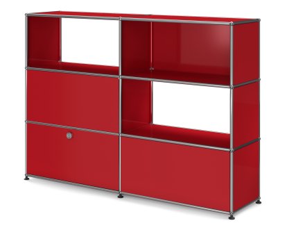 USM Haller Room Divider Type 1, USM ruby red