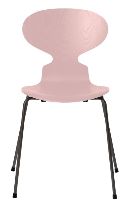Ant Chair 3101, Coloured ash, Pale rose, Warm graphite