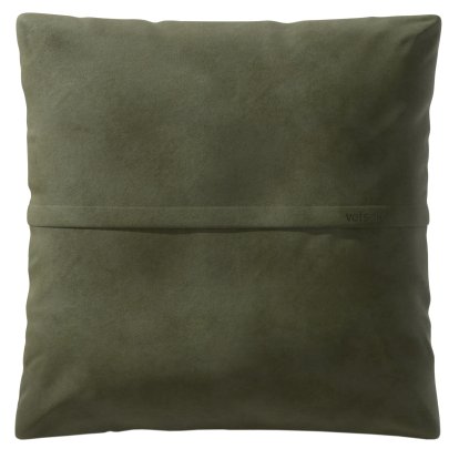 Vetsak Cushion, Jumbo Pillow, Leather - Olive