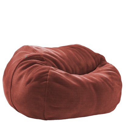 Vetsak Beanbag, L (H 90 x Ø 140 cm), Cord velours - Brick