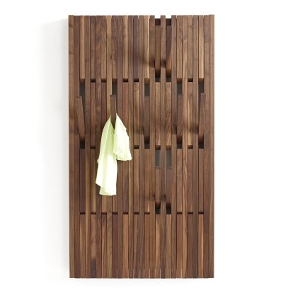 Piano Coat Rack, H 147 x W 81 cm, Walnut natural oiled