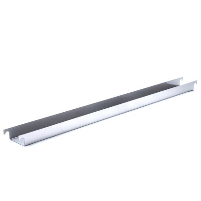 Cable Trough for Eiermann Table Frames, For table frame 135 cm (Eiermann 2), Chrome finish