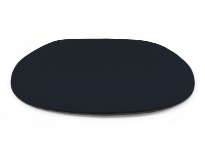 Seat Pad for Eames Side Chairs, With upholstery, Dark grey uni