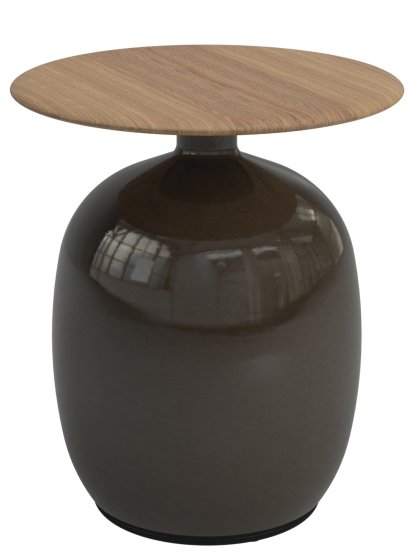Blow Side Table, Coffee, Ø 42 x H 46.5 cm