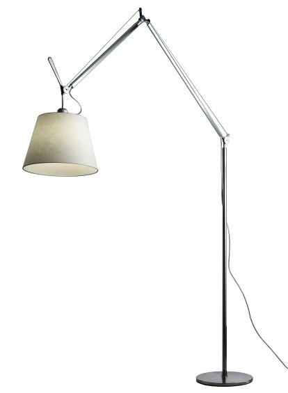Tolomeo Mega Terra Floor Lamp, Pergament nature, 36 cm