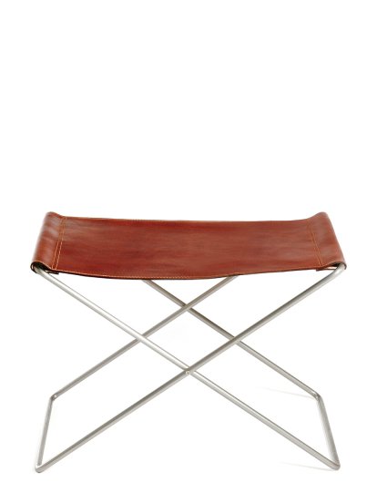 Ox Stool, Cognac, Stainless steel